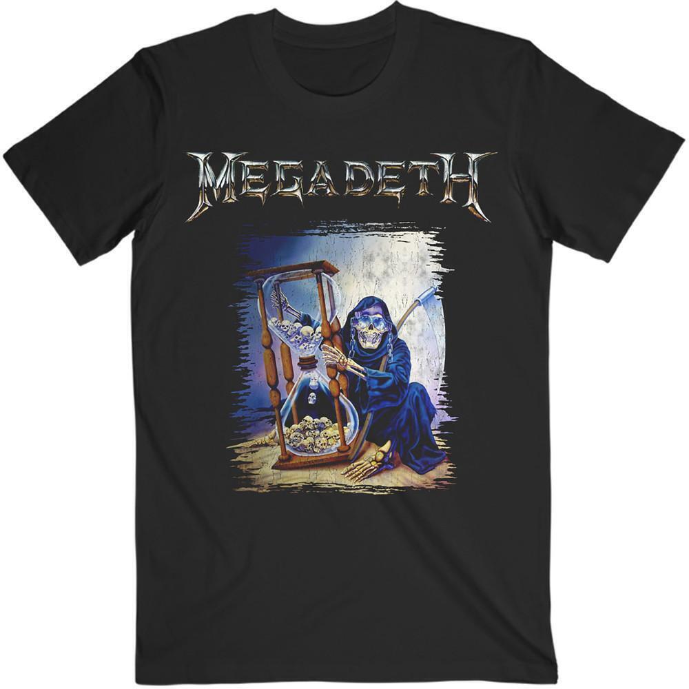 Megadeth Unisex T Shirt Countdown Hourglass